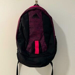 NWOT Adidas Backpack pink and black